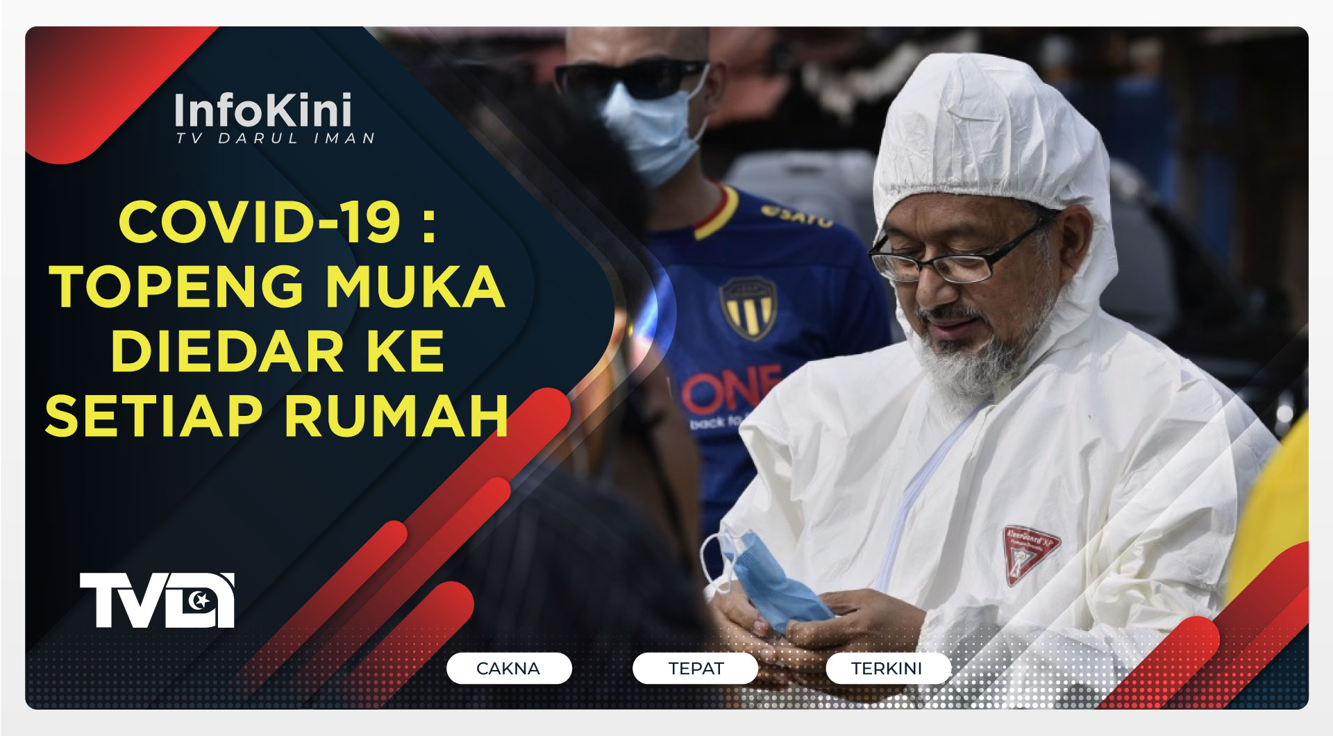 COVID-19 : Topeng Muka Diedar Ke Setiap Rumah