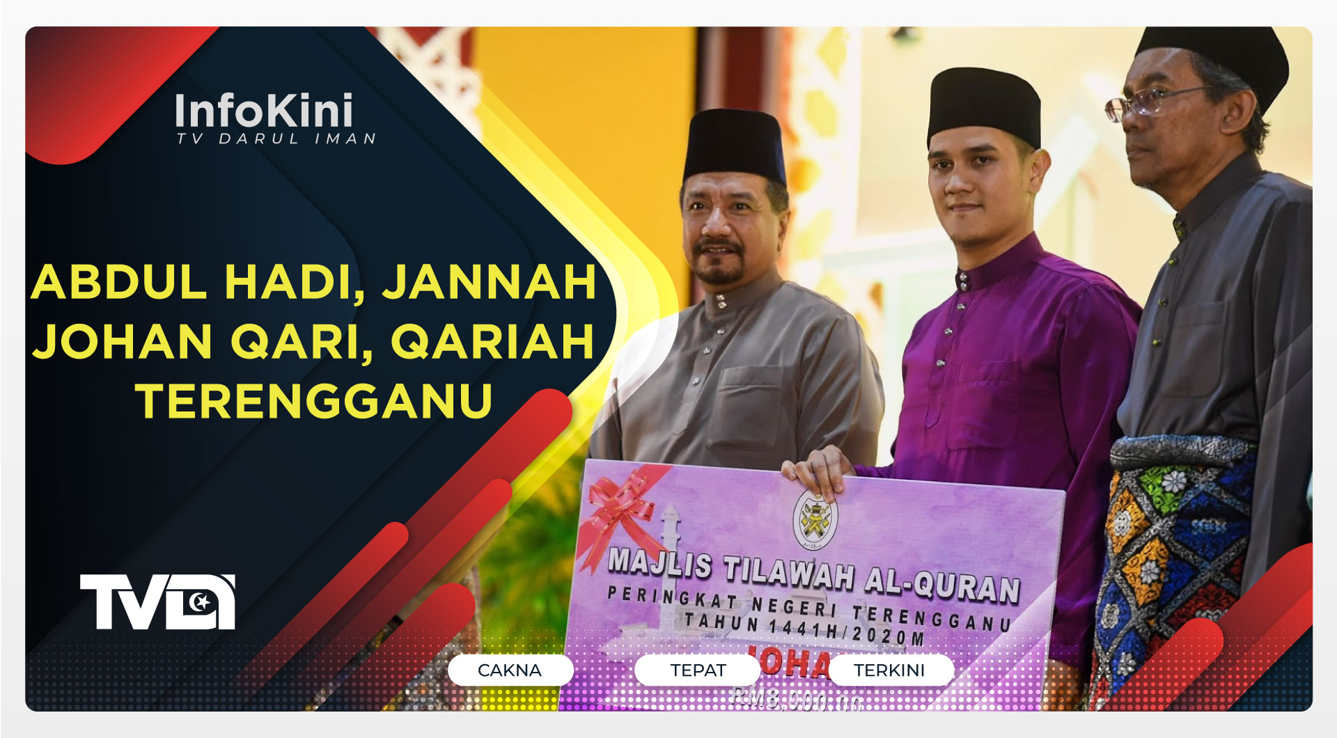 Abdul Hadi, Jannah Johan Qari, Qariah Terengganu