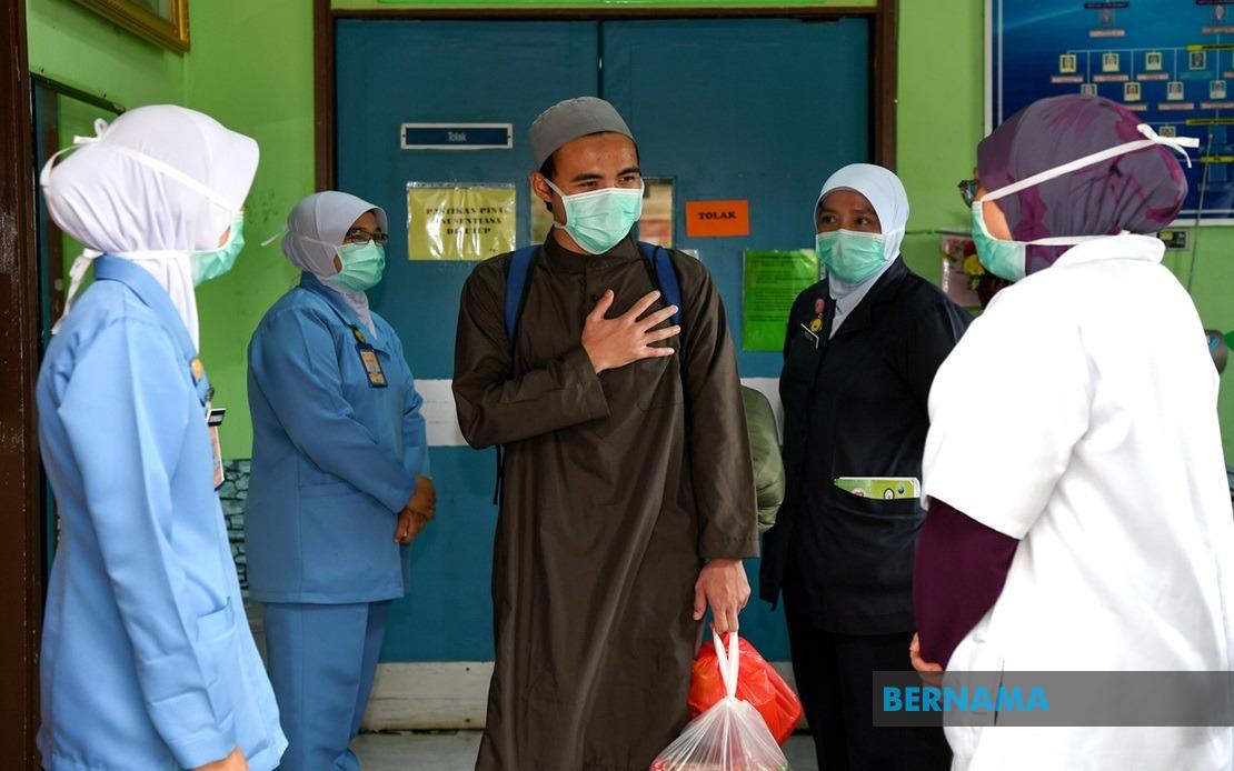 Pesakit Terakhir COVID-19 Tinggalkan Hospital Hulu Terengganu