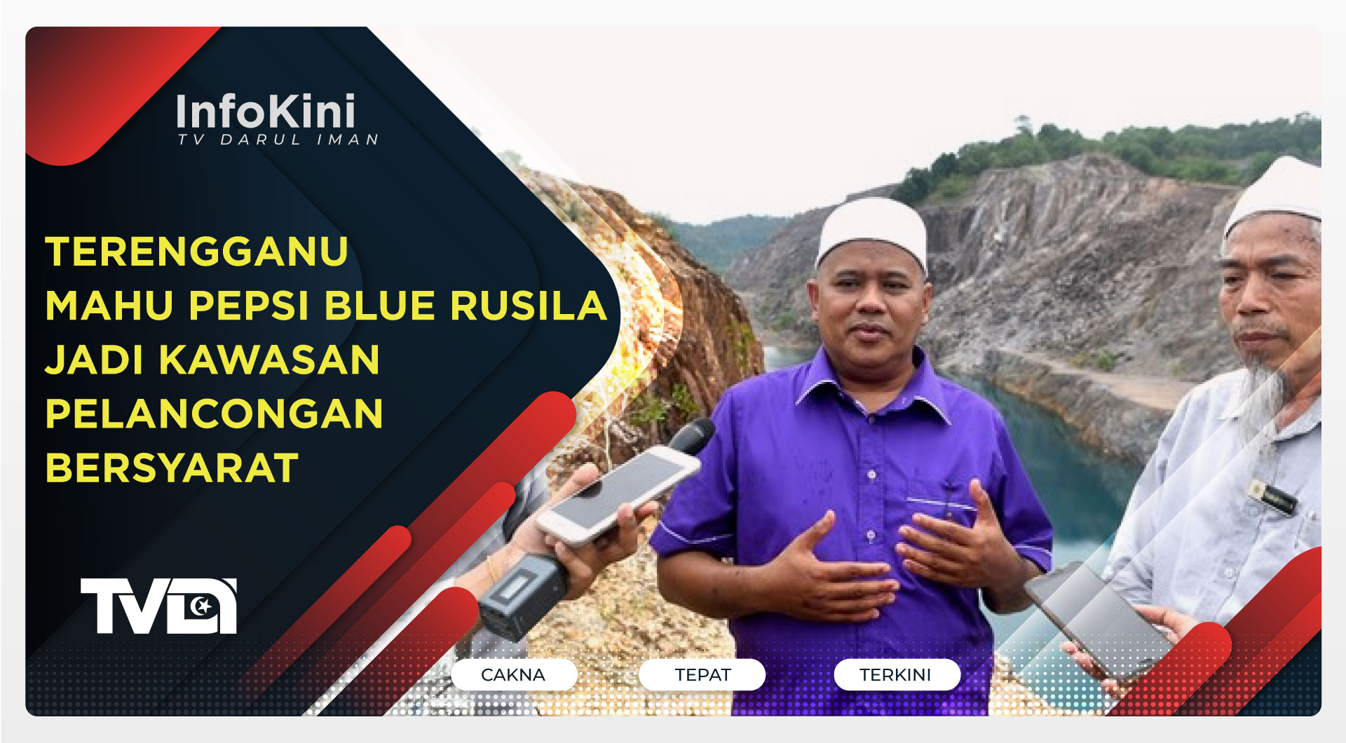 Terengganu Mahu Pepsi Blue Rusila Jadi Kawasan Pelancongan Bersyarat