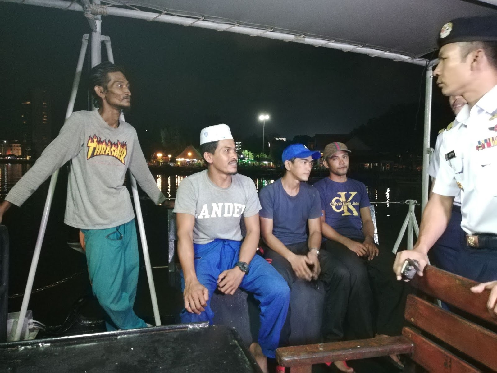 Empat Nelayan Hilang Ditemui Selamat