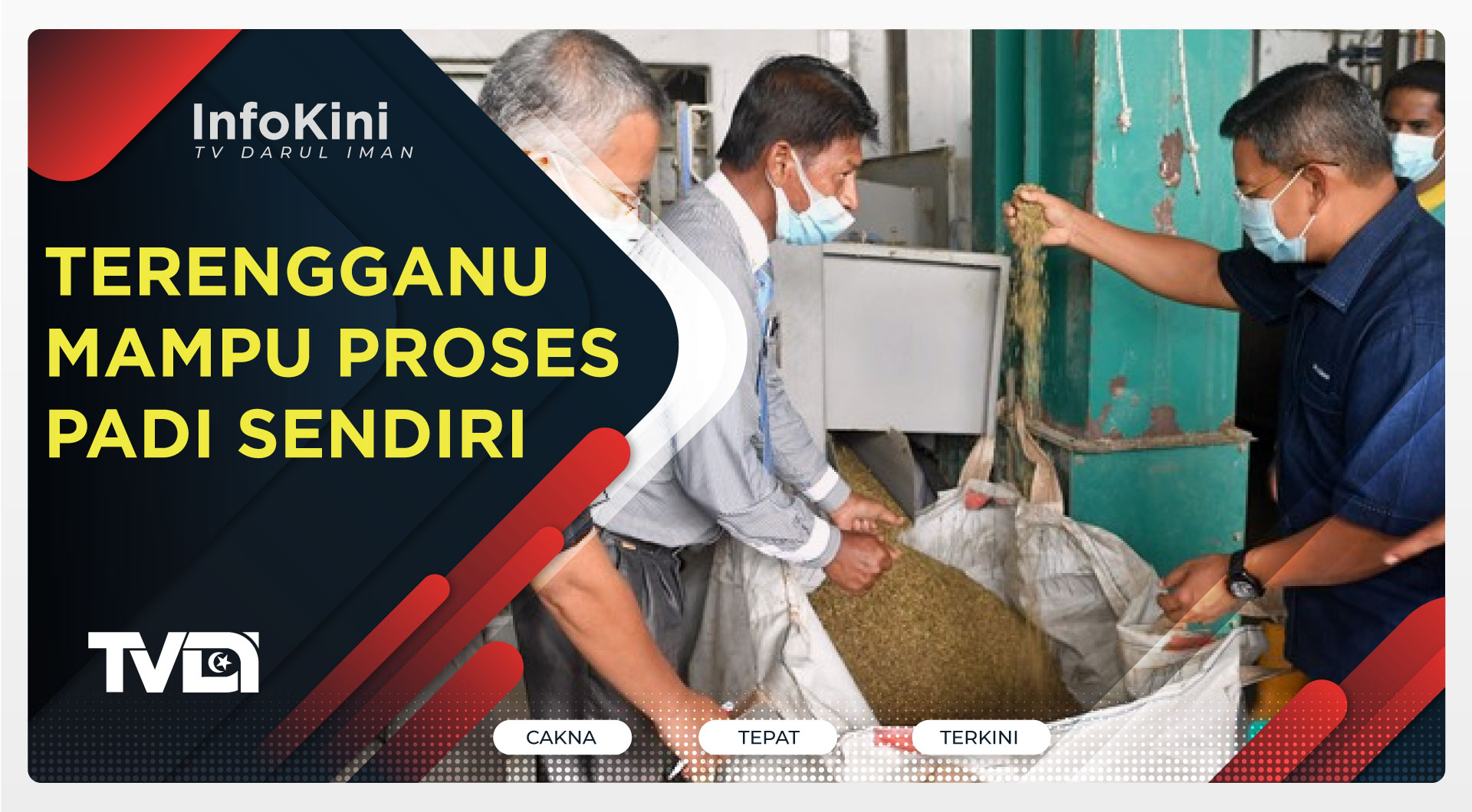 Terengganu Mampu Proses Padi Sendiri