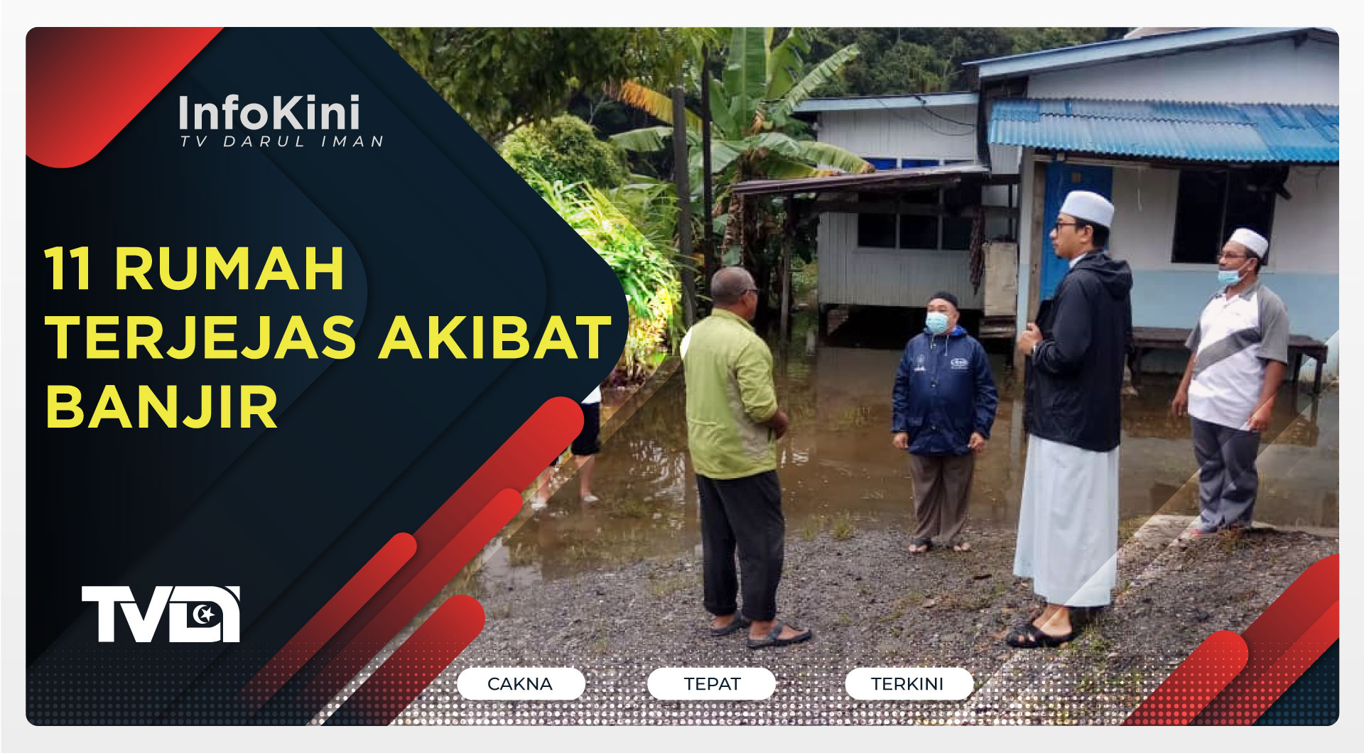 11 Rumah Terjejas Akibat Banjir