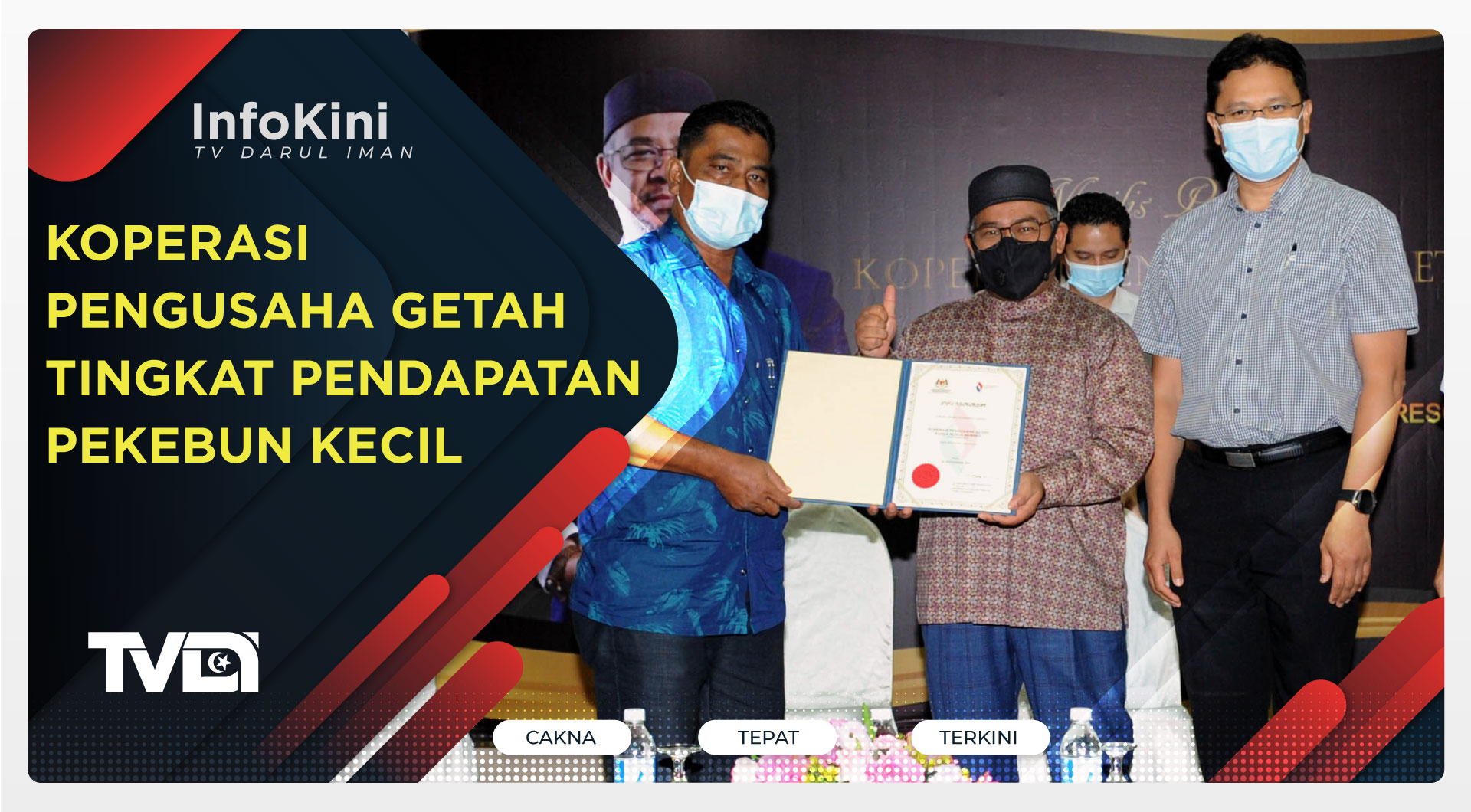 Koperasi Pengusaha Getah Tingkat Pendapatan Pekebun Kecil