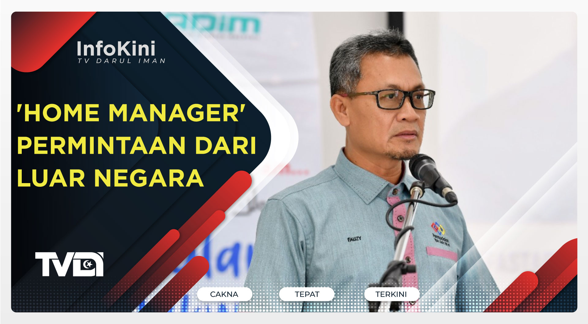 'Home Manager' Terima Permintaan Dari Luar Negara