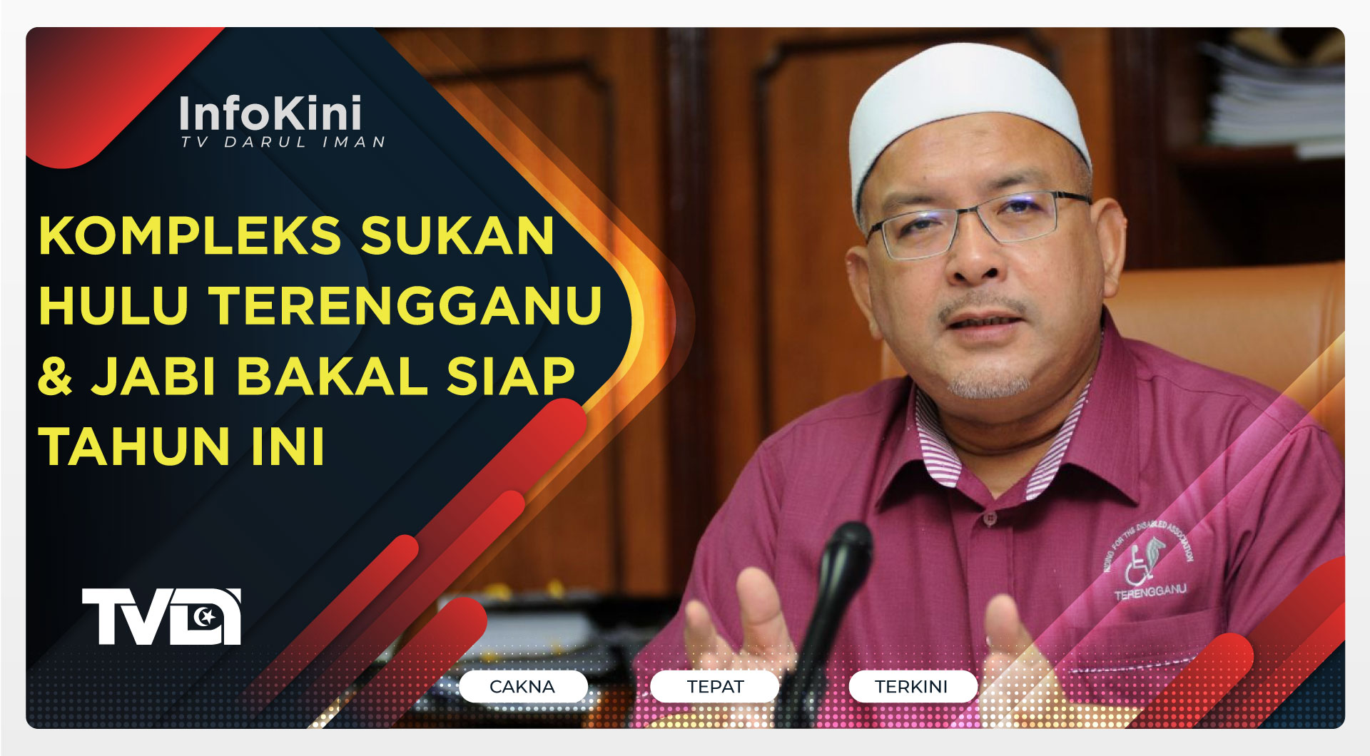 Kompleks Sukan Hulu Terengganu & Jabi Bakal Siap Tahun Ini