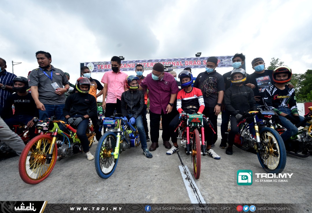 Aiman Kuasai Litar Himpunan Bermotor Anak Muda Terengganu 2020