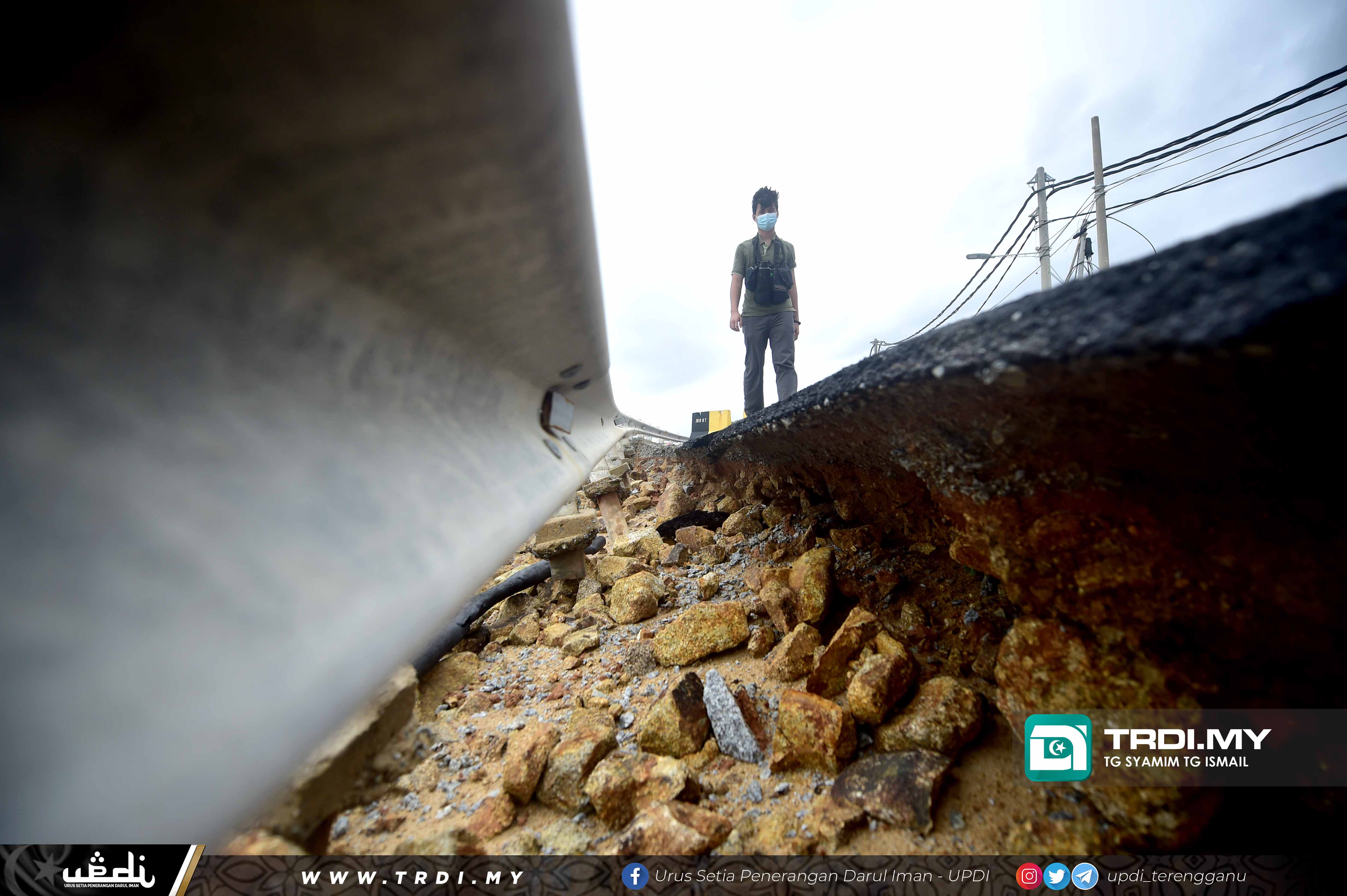 Tinjauan Hakisan di Pantai Seberang Takir,Tok Jembal dan Mengabang Telipot,Kuala Nerus