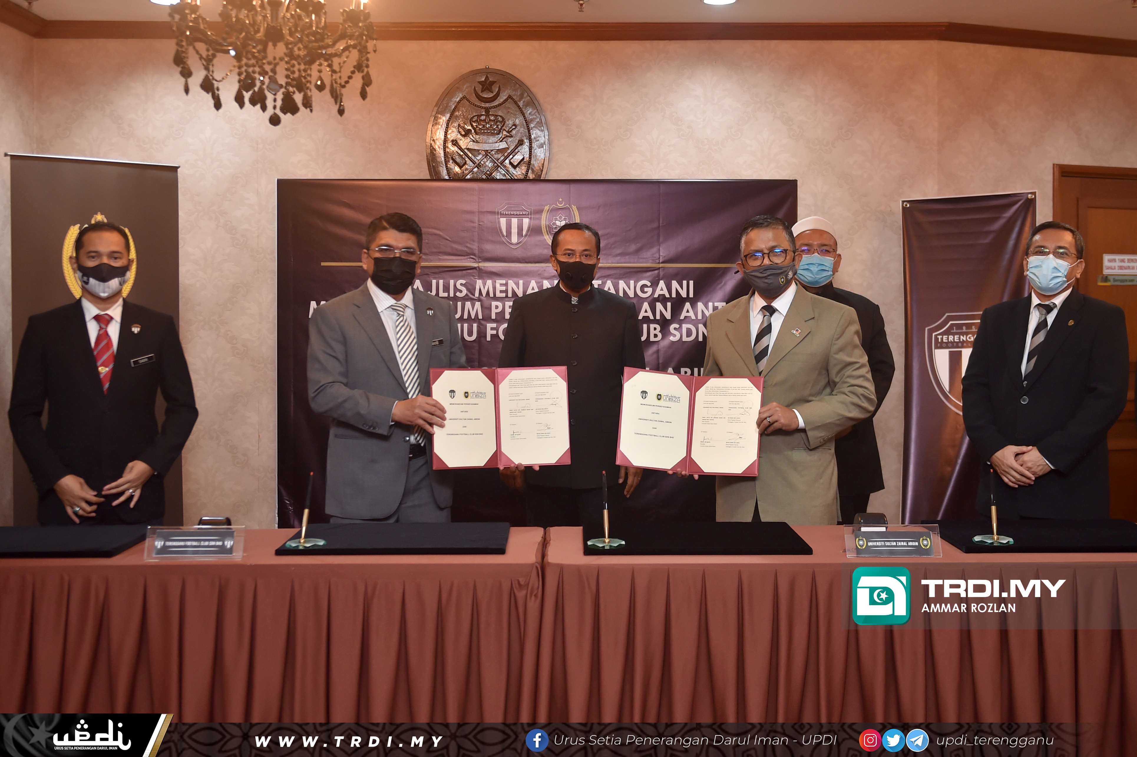 MOU Antara Terengganu Football Club Sdn Bhd Dan Universiti Sultan Zainal Abidin