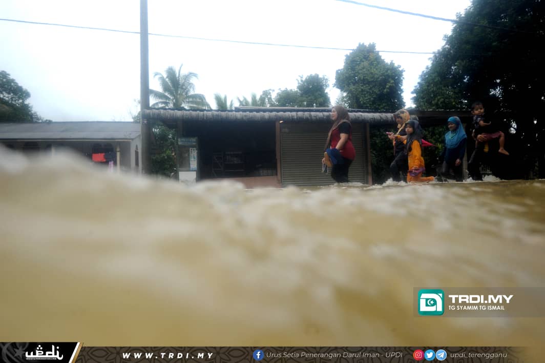 Mangsa Banjir Di Terengganu Menurun Ke 12,727