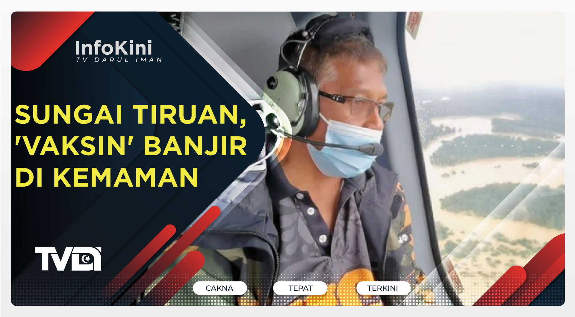 Sungai Tiruan, 'Vaksin' Banjir Di Kemaman