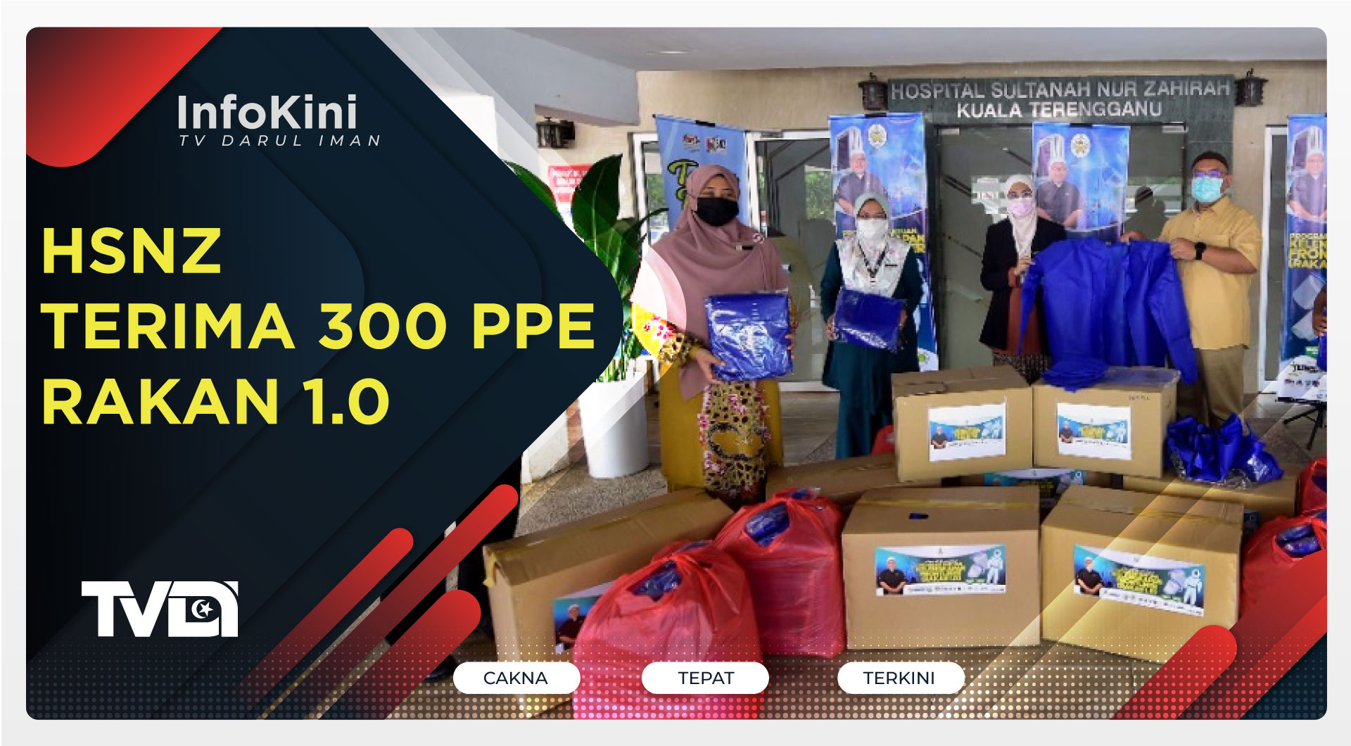 HSNZ Terima 300 PPE Rakan 1.0
