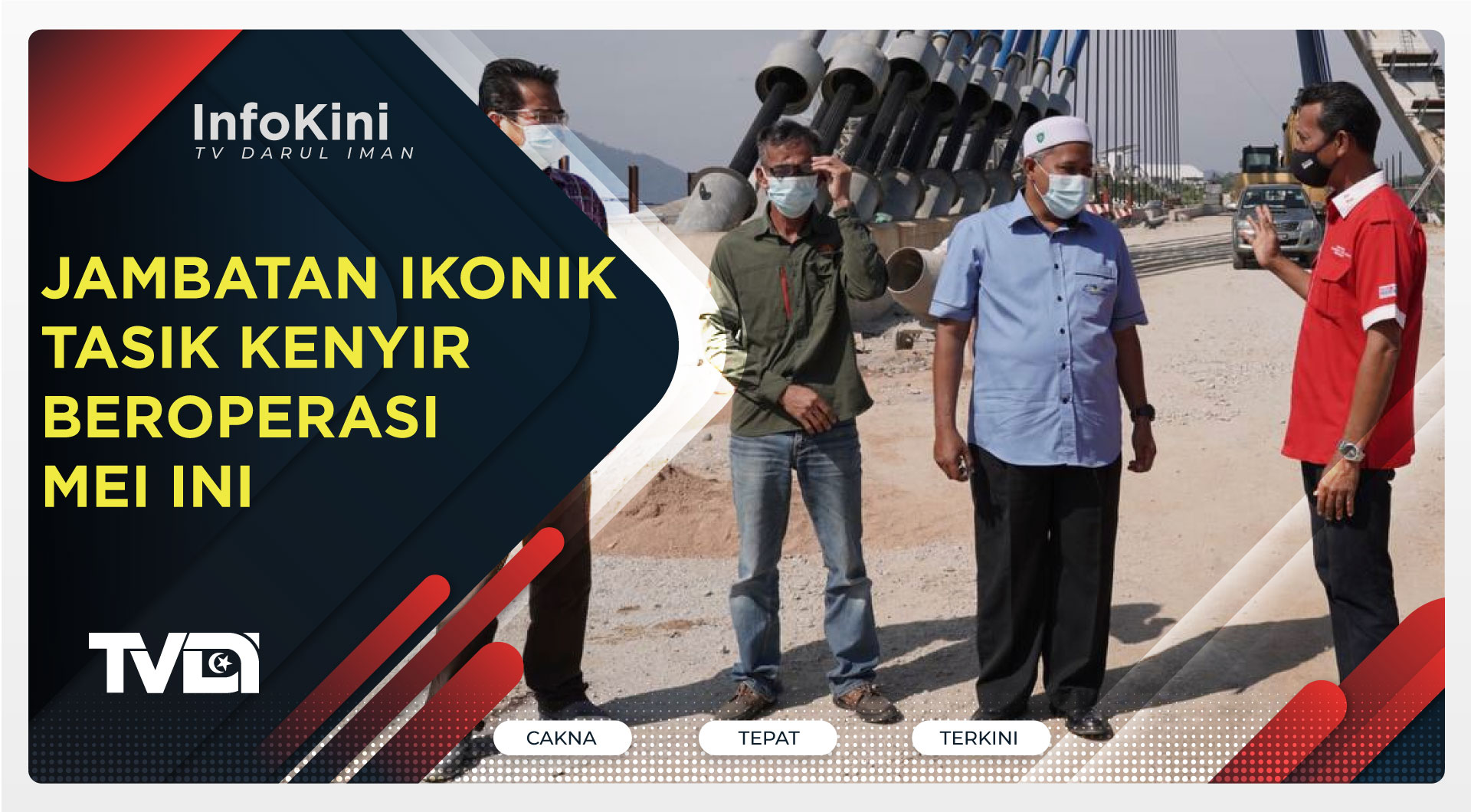 Jambatan Ikonik Tasik Kenyir Beroperasi Mei Ini