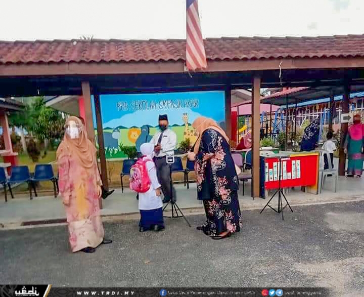 Didik Anak Patuh SOP Norma Baharu Di Sekolah
