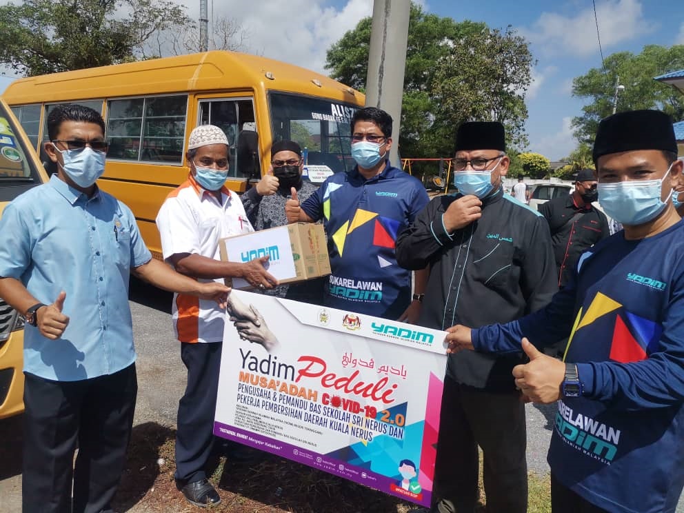 YADIM Peduli Pengusaha Bas dan Pekerja Pembersihan