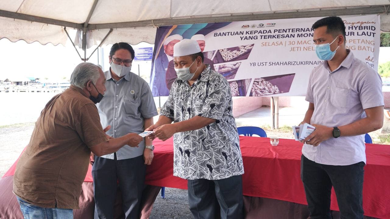 Penternak Kerapu Hybrid Lega Kerajaan Hulur Bantuan