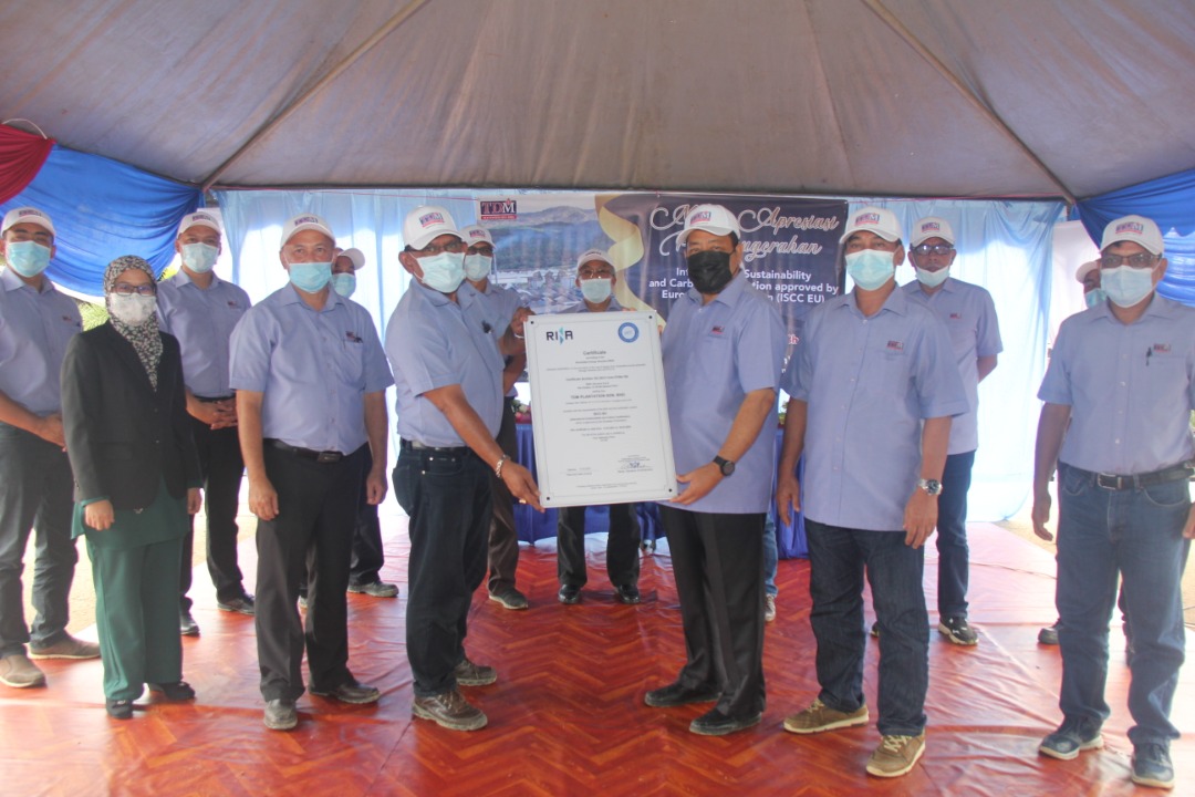 TDM Plantation, Syarikat Perladangan Pertama Diiktiraf ISCC EU
