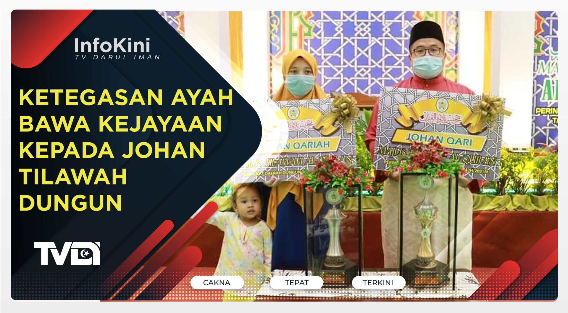 Ketegasan Ayah Bawa Kejayaan Kepada Johan Tilawah Dungun