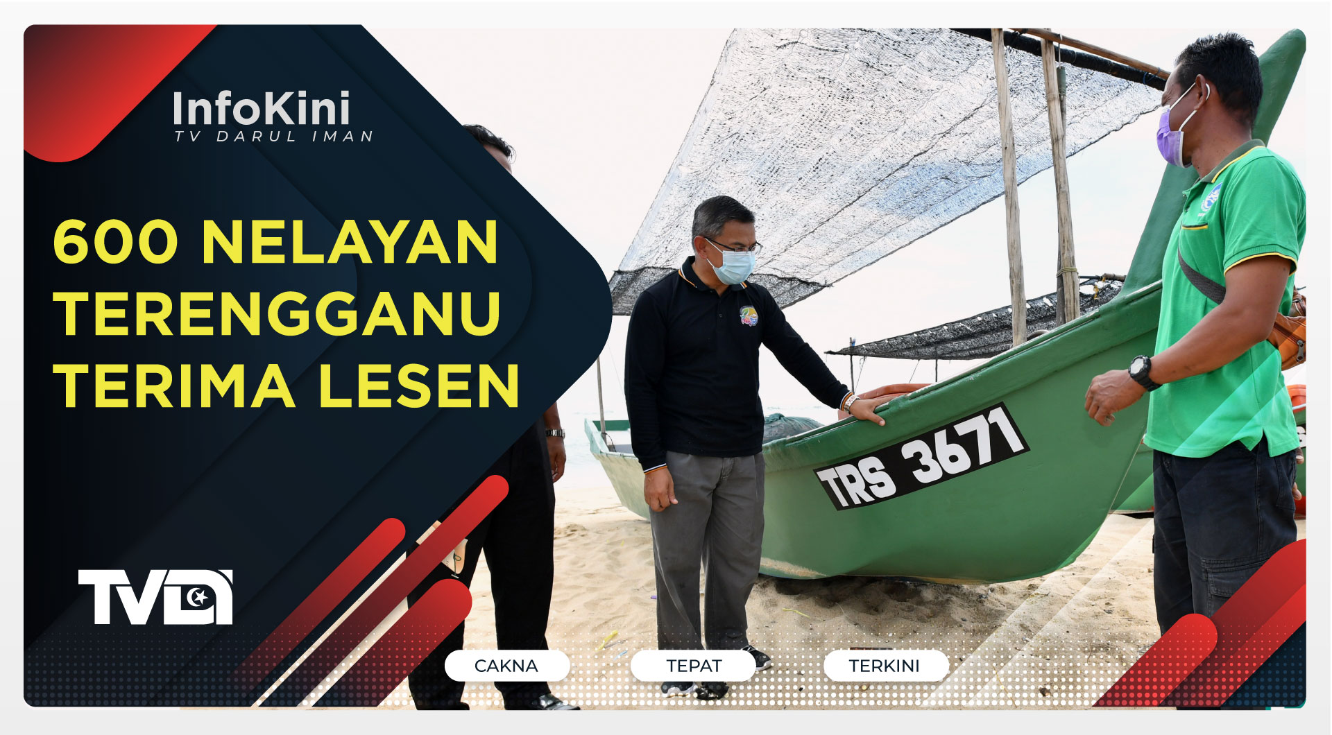 600 Nelayan Terengganu Terima Lesen