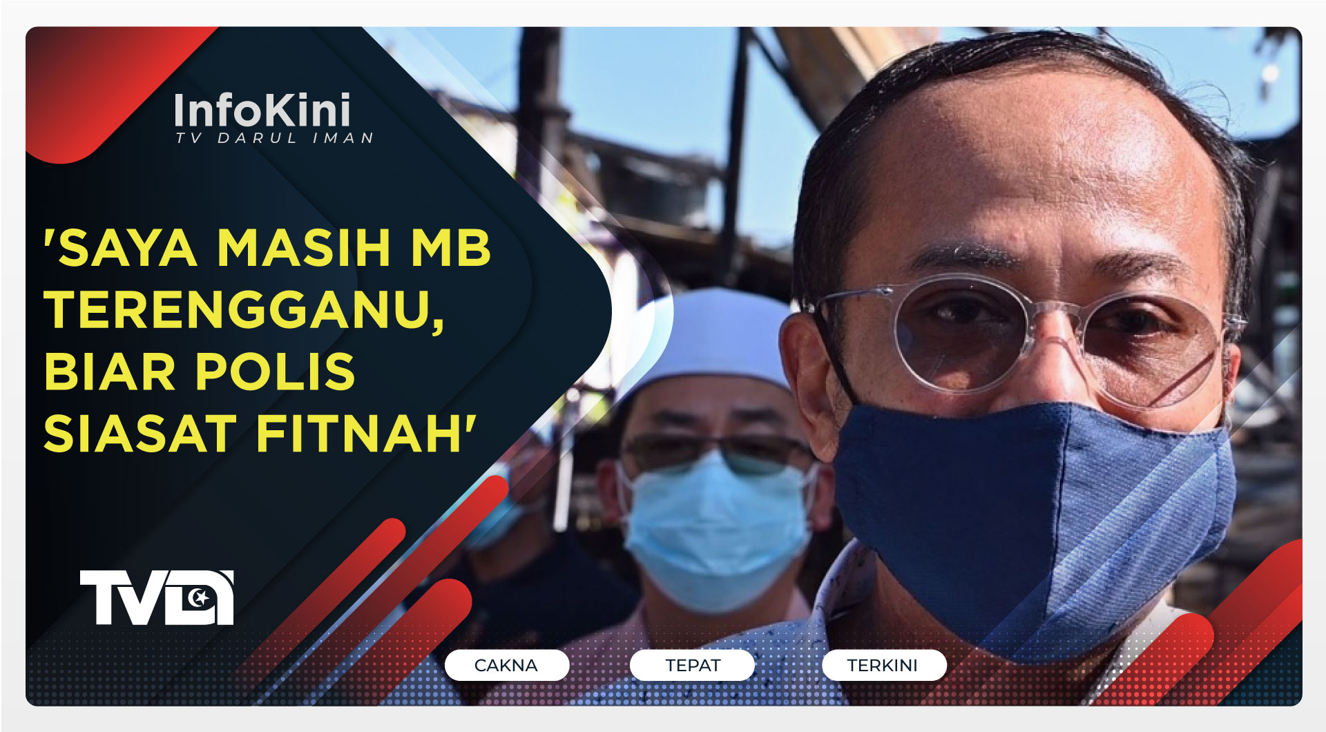 'Saya Masih MB Terengganu, Biar Polis Siasat Fitnah'