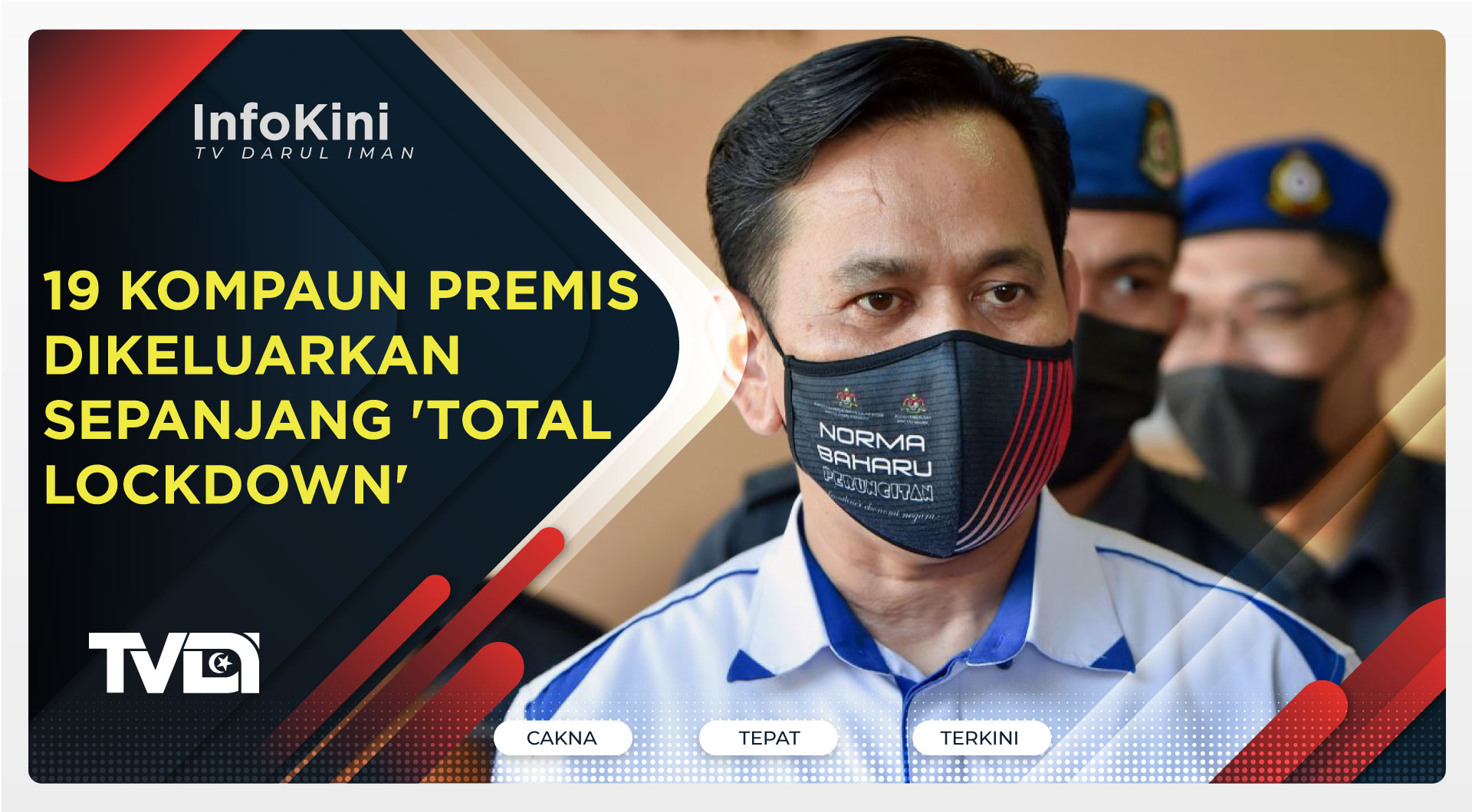 19 Kompaun Premis Dikeluarkan Sepanjang 'Total Lockdown'