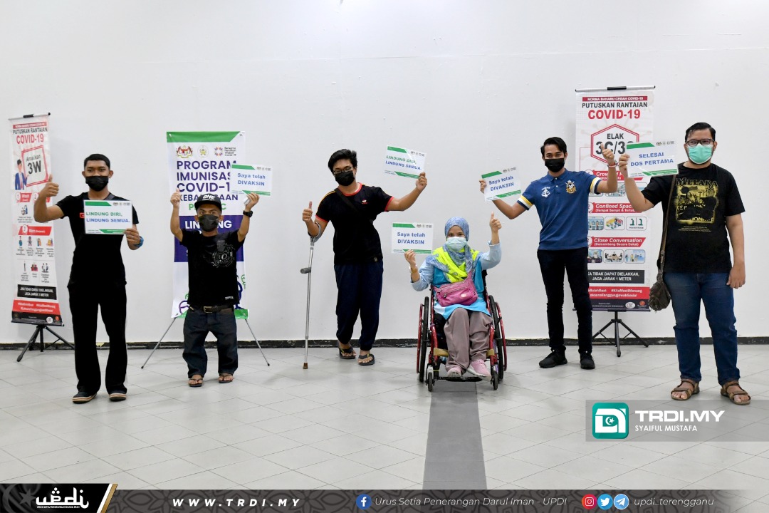 Atlet Para Terengganu Gembira Terima Vaksin