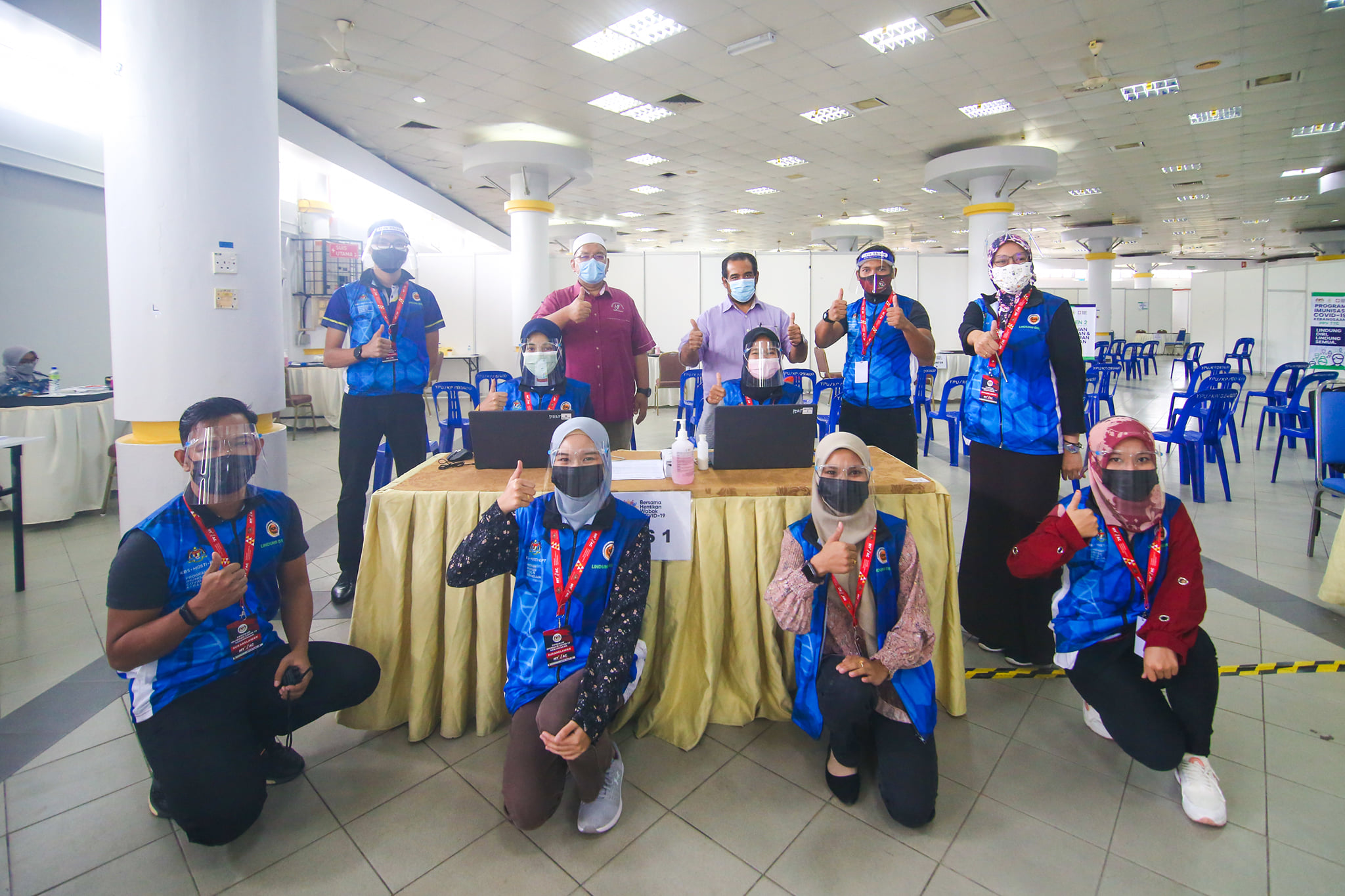 Hampir 10 ribu Sukarelawan MyVac Lancarkan Proses Vaksinasi