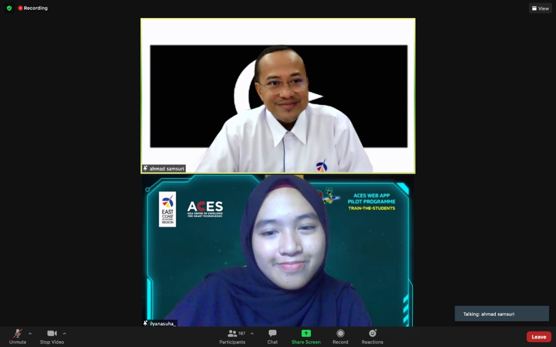 Peserta Terkejut MB Terengganu Sertai Zoom Mereka