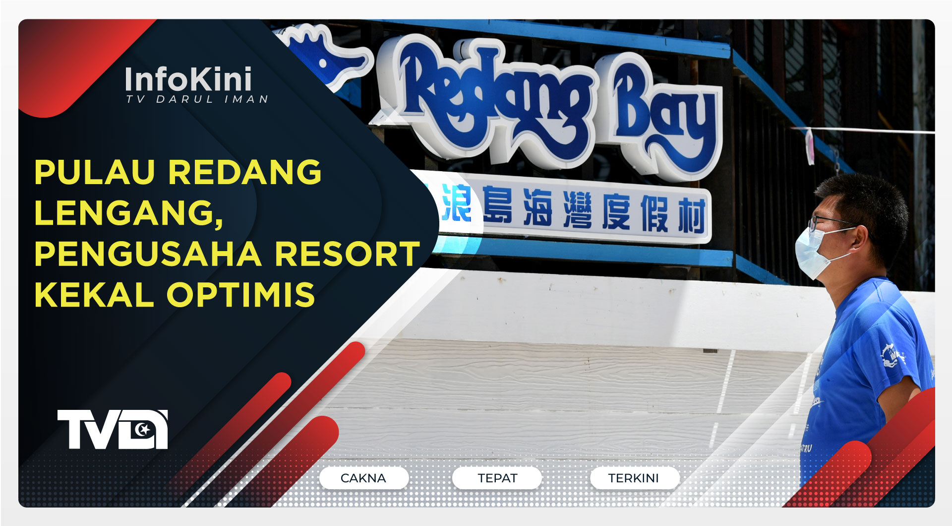 Pulau Redang Lengang, Pengusaha Resort Kekal Optimis