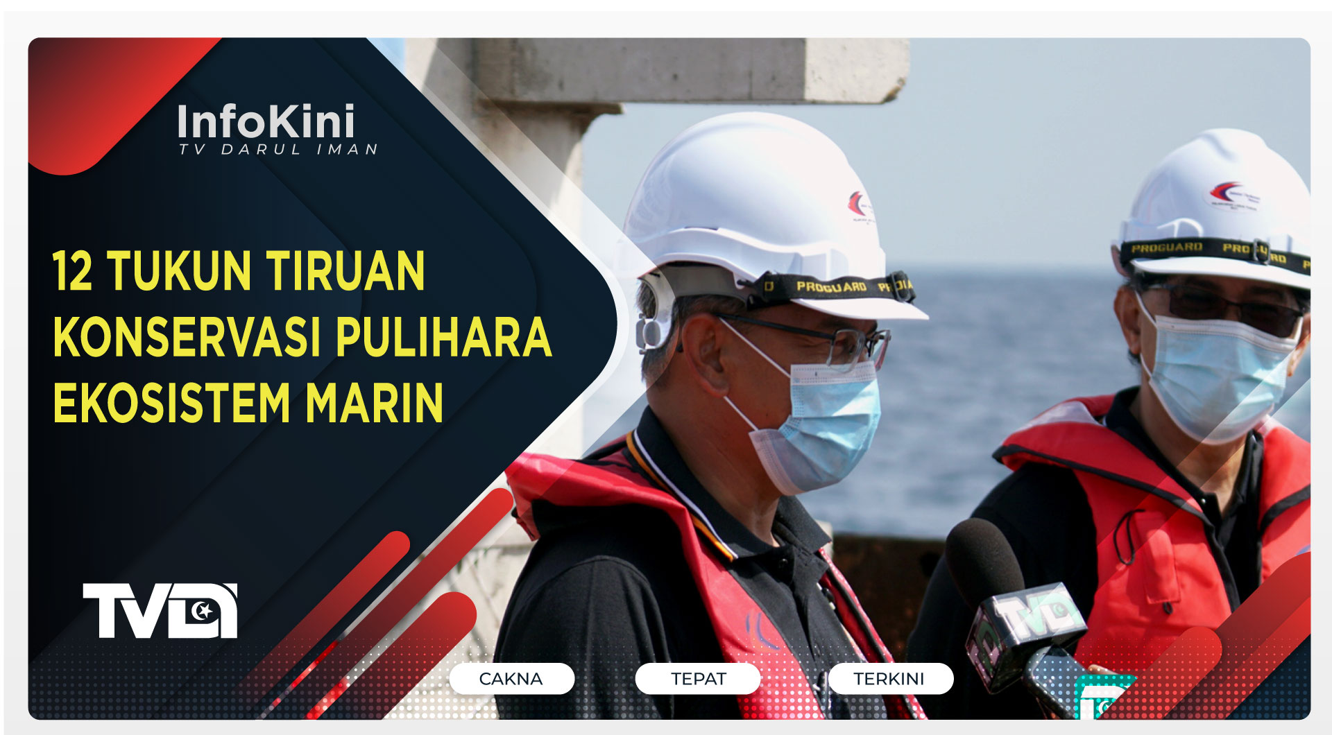 12 Tukun Tiruan Konservasi Pulihara Ekosistem Marin