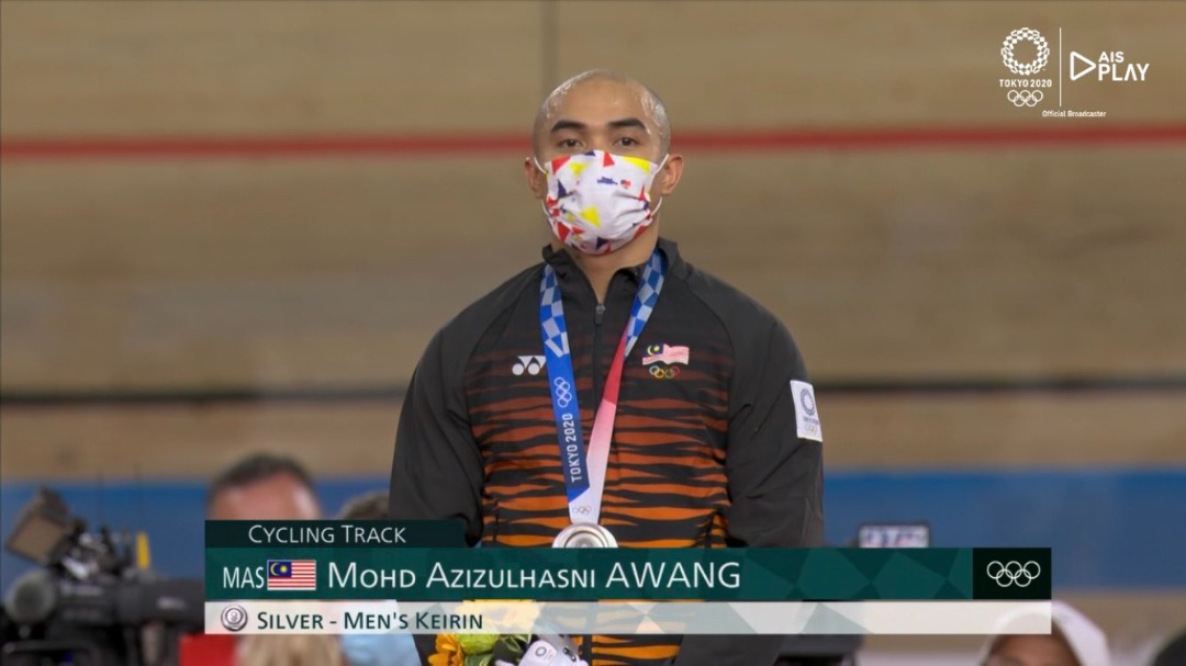 Azizulhasni Raih Pingat Perak Olimpik Tokyo 2020