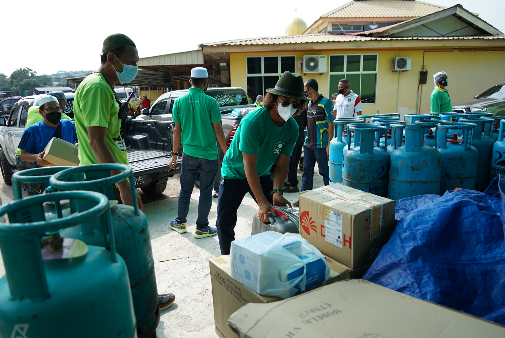Konvoi PKM Kijal Pengikat Ukhuwah Misi Banjir Di Kedah