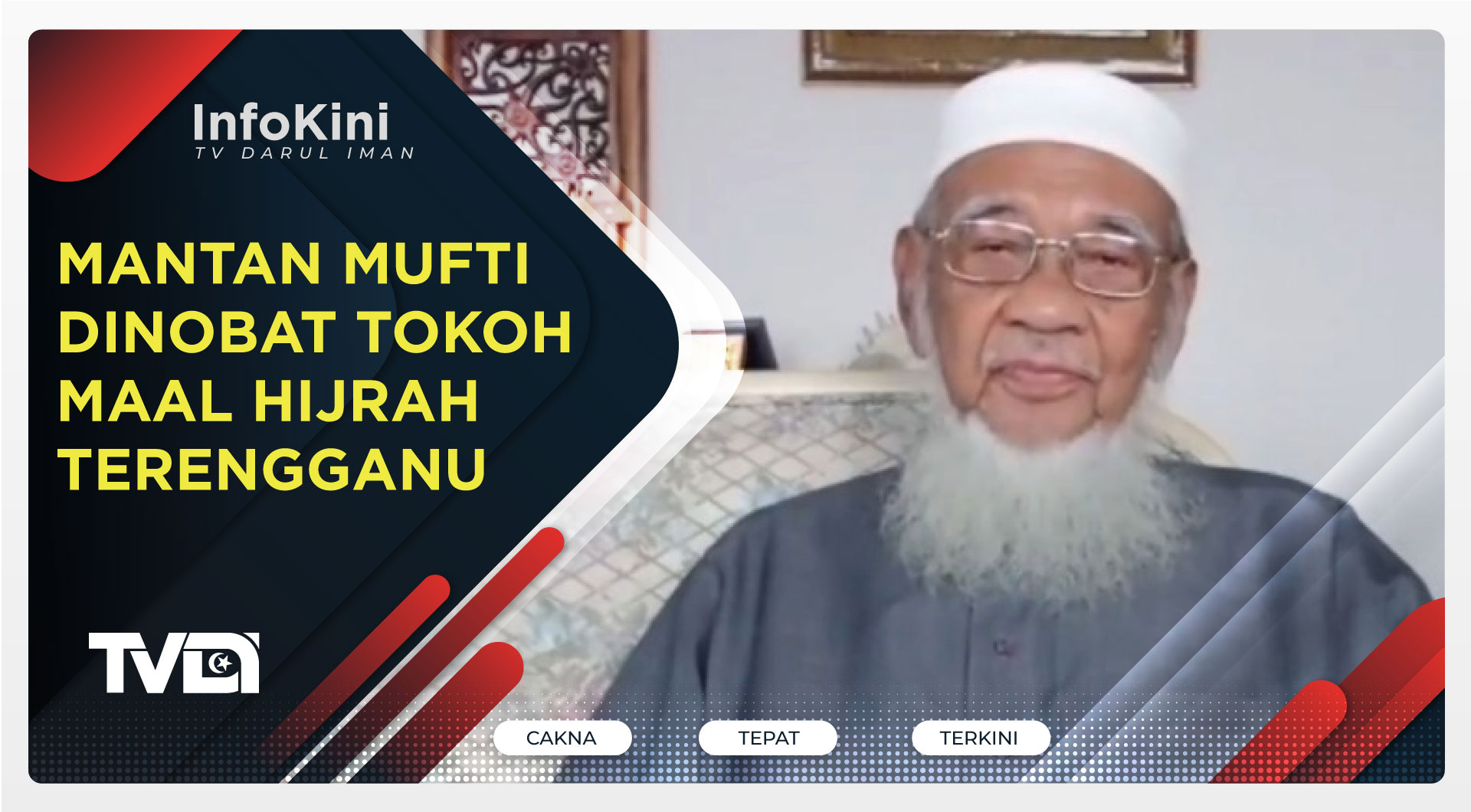 Mantan Mufti Dinobat Tokoh Maal Hijrah Terengganu