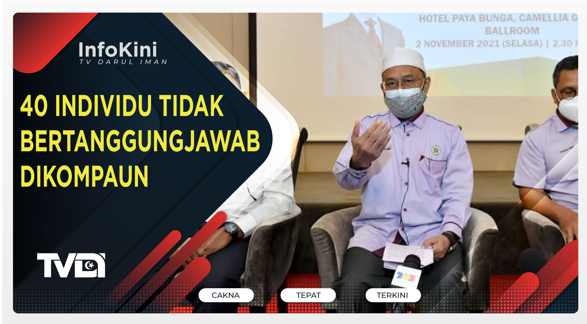 40 Individu Tidak Bertanggungjawab Dikompaun