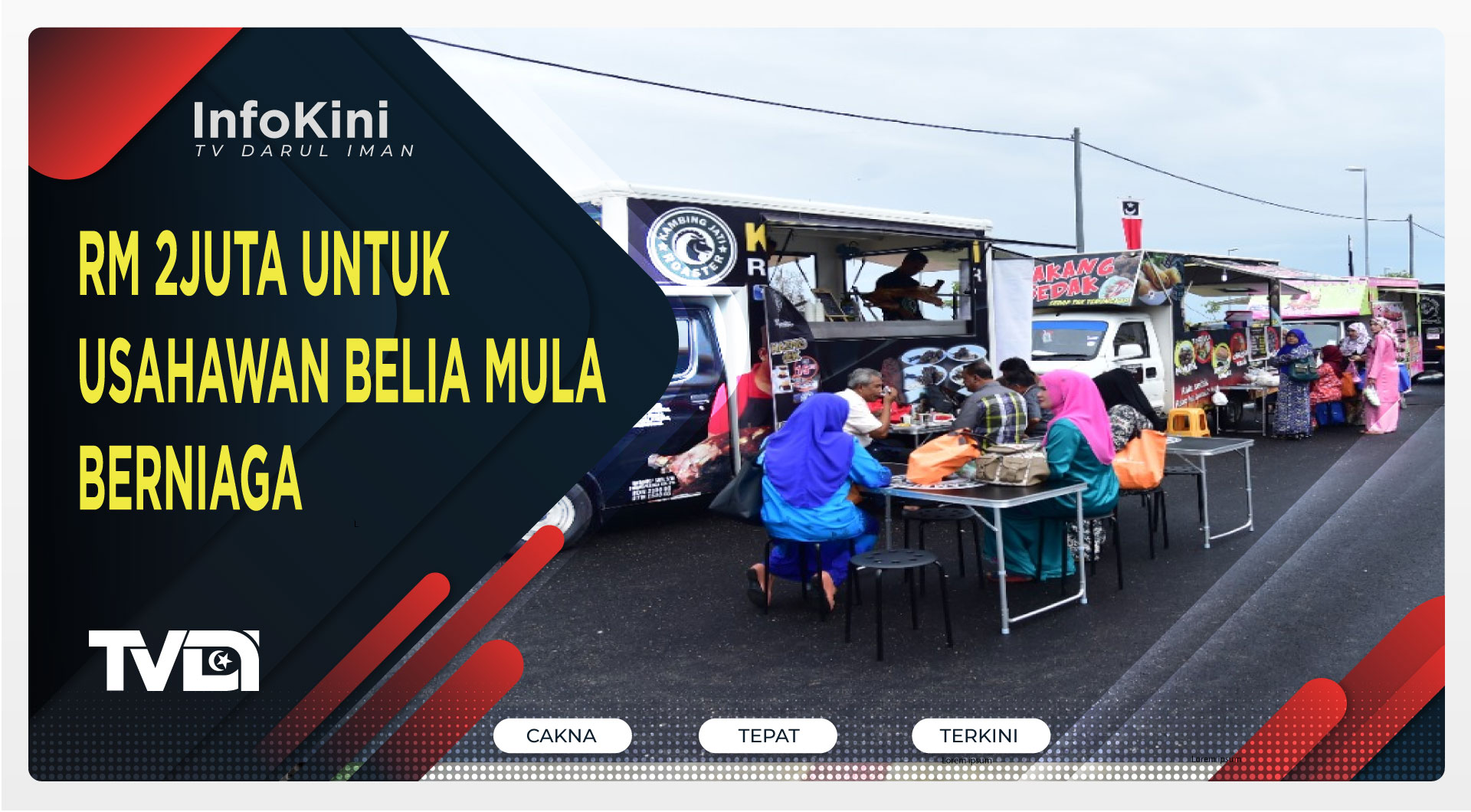 RM 2JUTA UNTUK USAHAWAN BELIA MULA BERNIAGA