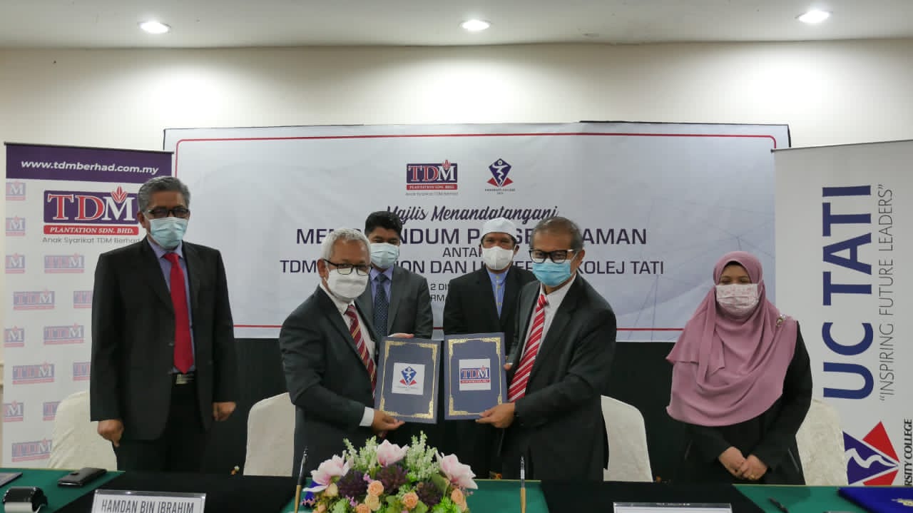 TDM Plantation Jalin Kerjasama Dengan UCTATI Tingkat Produktiviti Syarikat