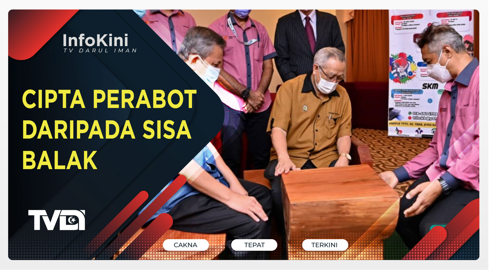 Cipta Perabot Daripada Sisa Balak