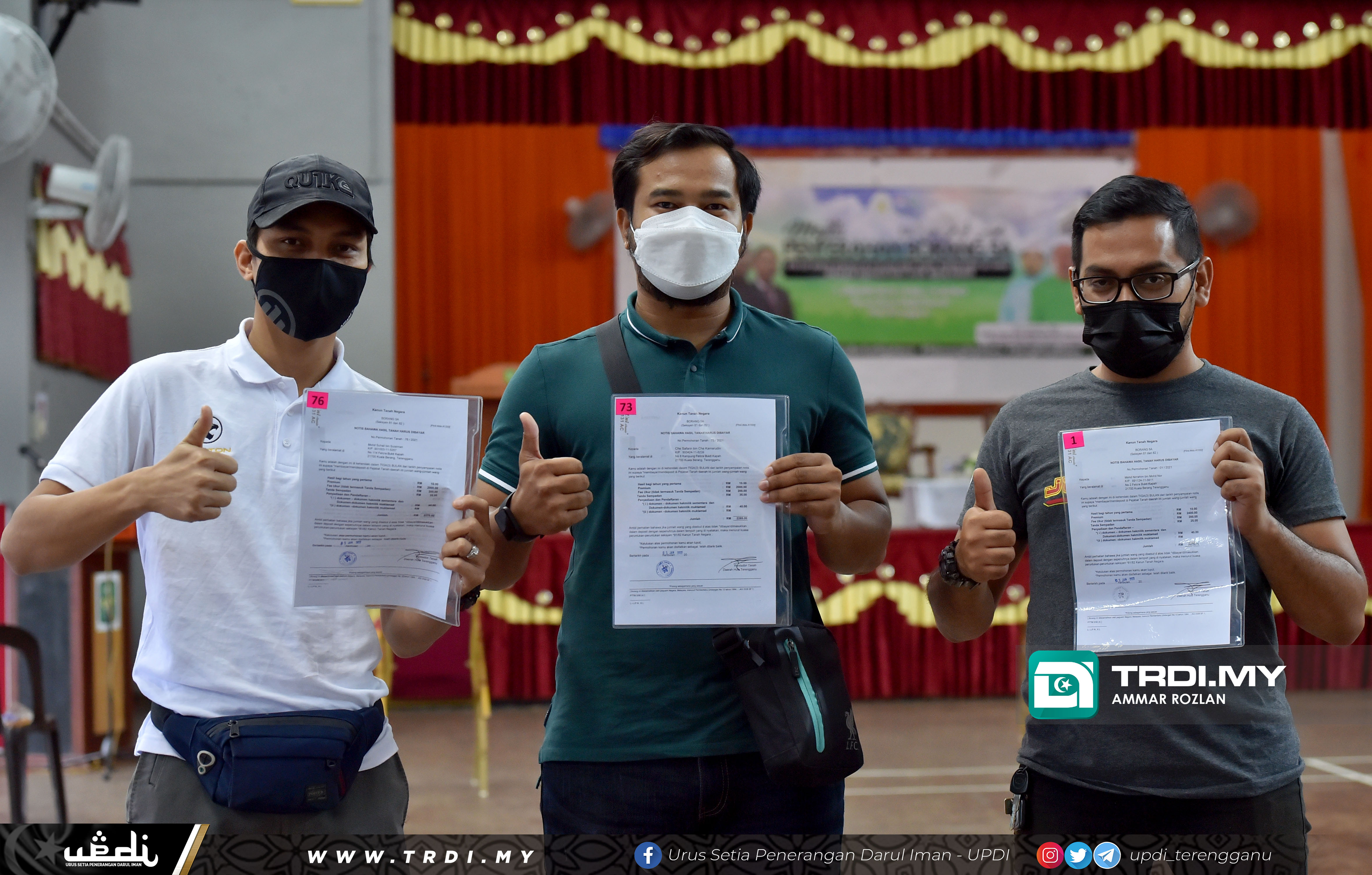 Majlis Penyerahan Borang 5A Rancangan Tanah Berkelompok (RTB)