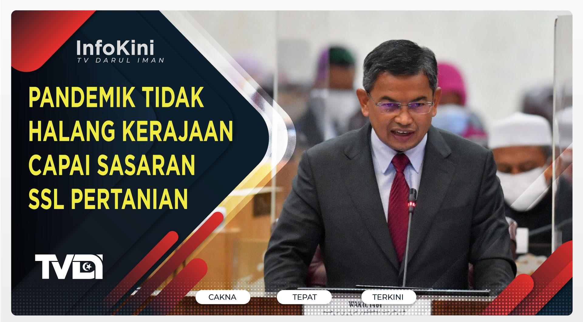 Pandemik Tidak Halang Kerajaan Capai Sasaran SSL Pertanian