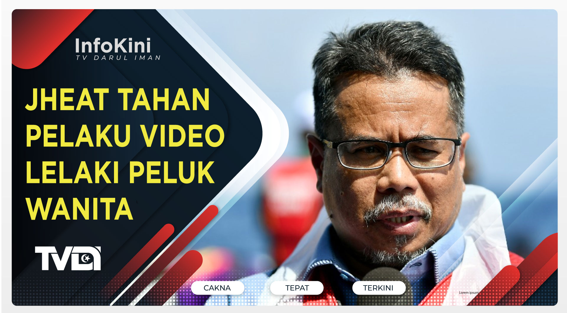JHEAT Tahan Pelaku Video Lelaki Peluk Wanita