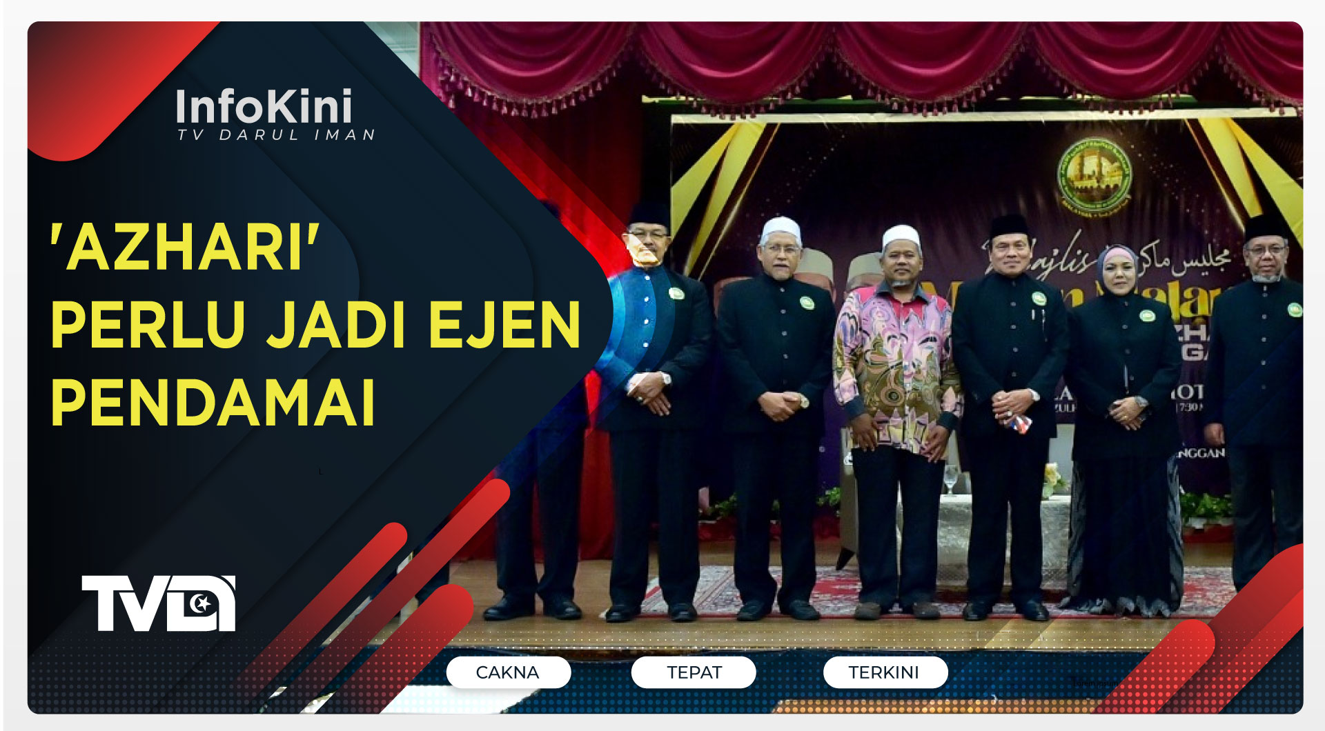 'AZHARI' PERLU JADI PENDAMAI