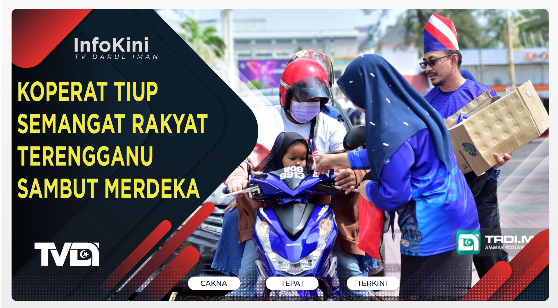 KOPERAT Tiup Semangat Rakyat Terengganu Sambut Merdeka
