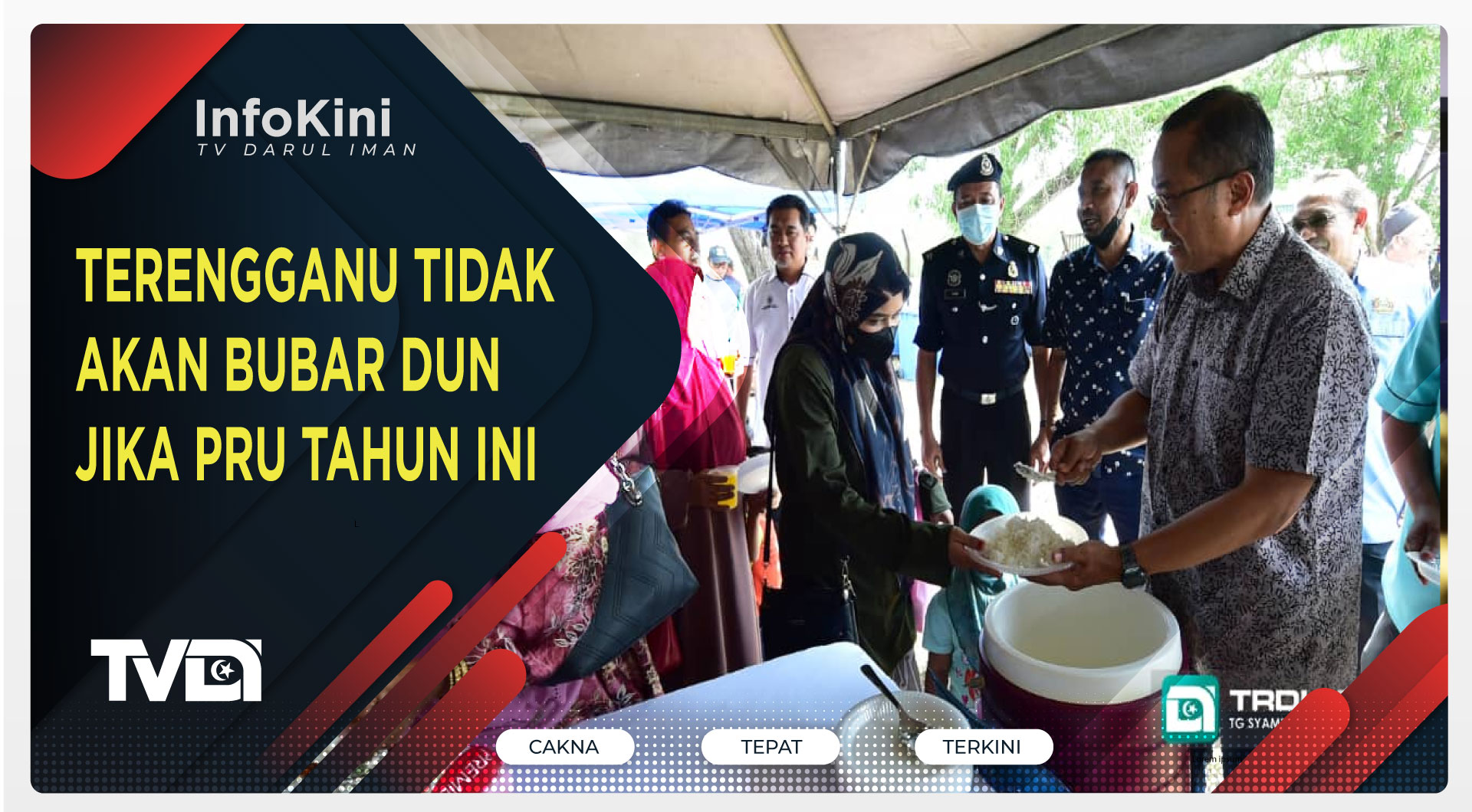 Terengganu Tidak Akan Bubar DUN Jika PRU Tahun Ini
