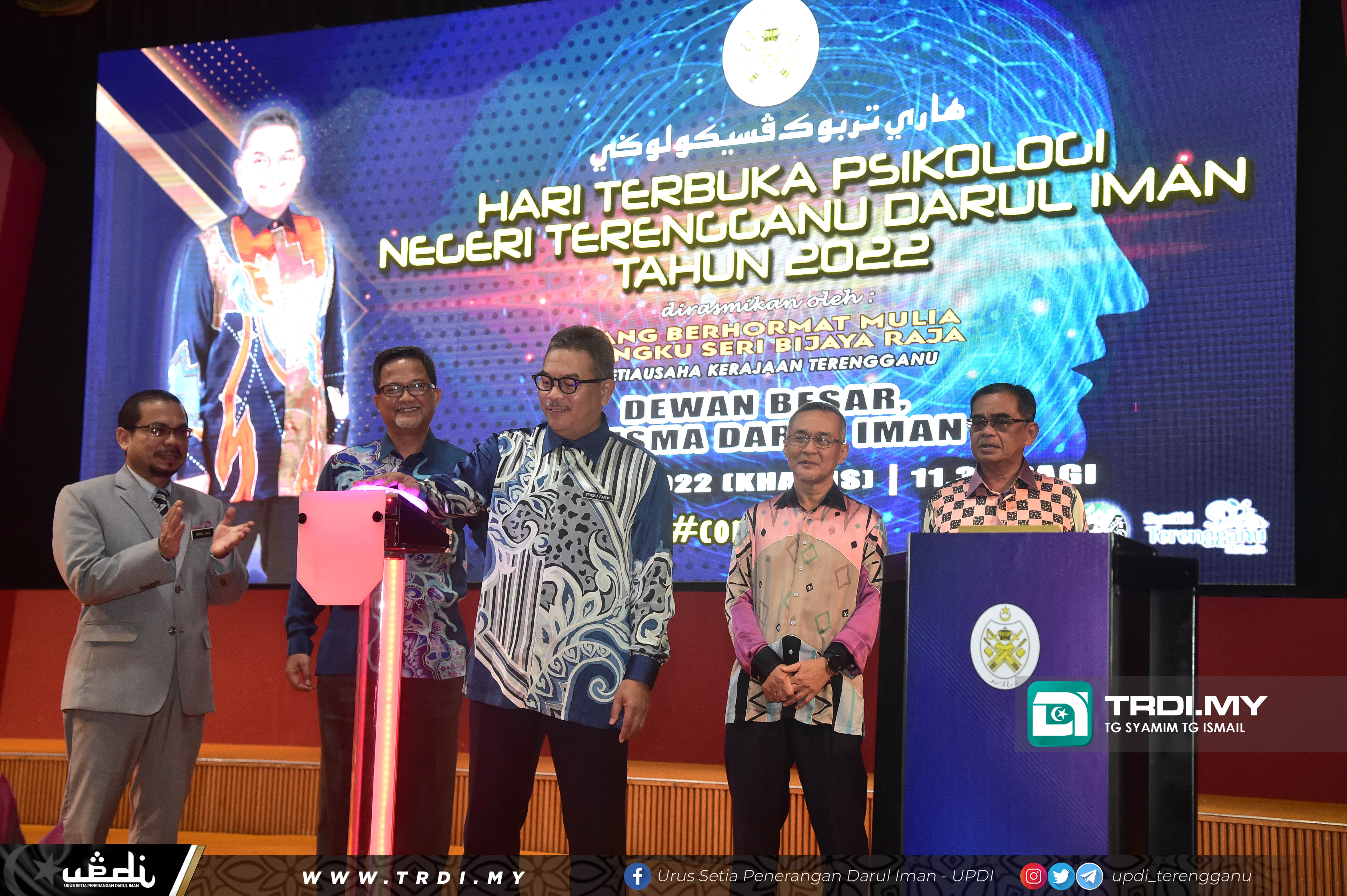 YBM Ke Majlis Perasmian Hari Terbuka Psikologi Peringkat Negeri Terengganu di Wisma Darul Iman