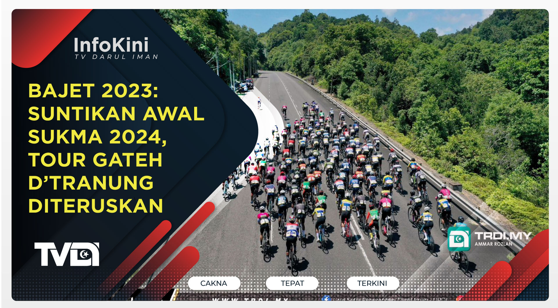 BAJET 2023: Suntikan Awal SUKMA 2024, Tour Gateh D’Tranung Diteruskan