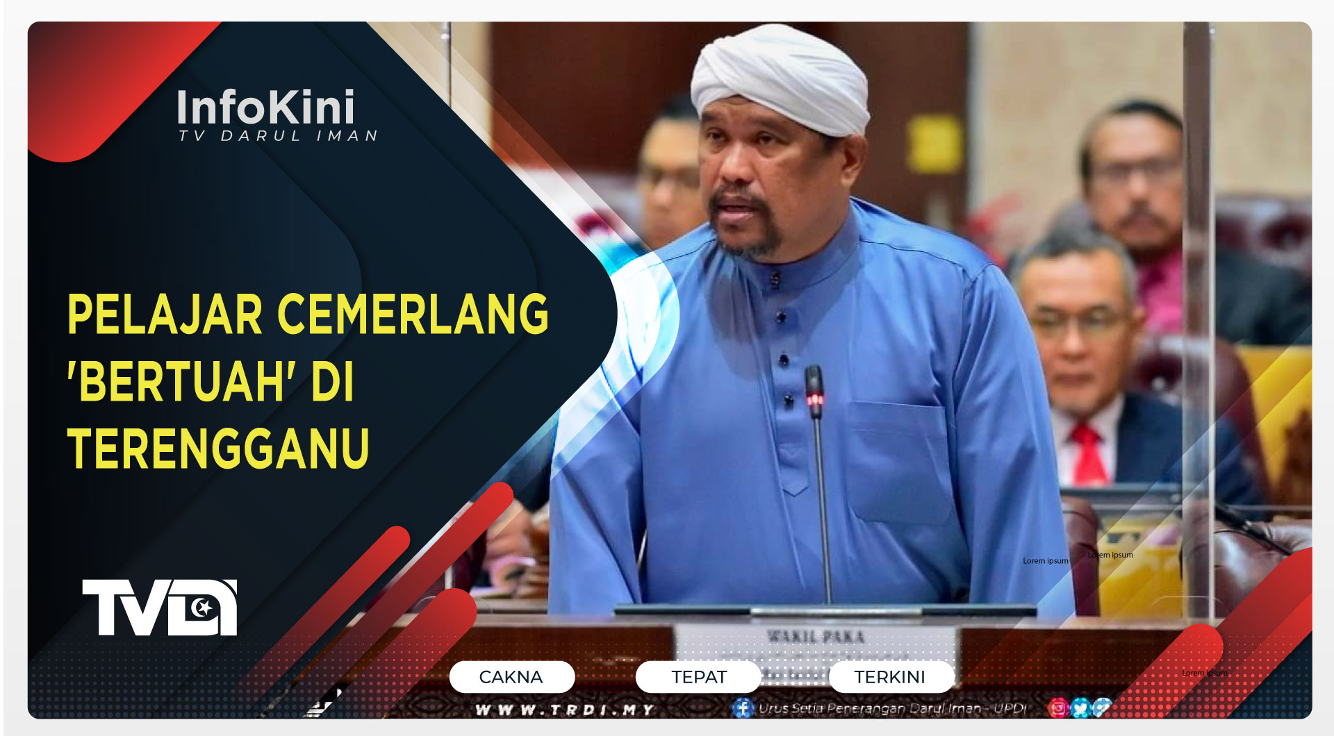 Pelajar Cemerlang 'Bertuah' Di Terengganu