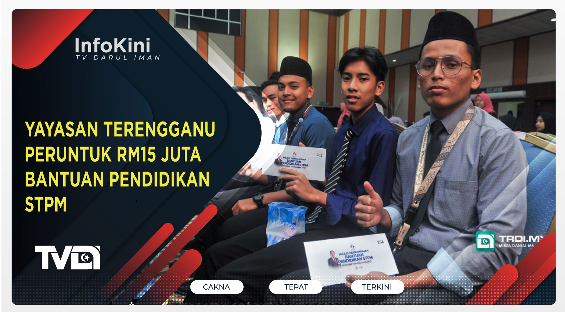 Yayasan Terengganu Peruntuk RM15 Juta Bantuan Pendidikan STPM