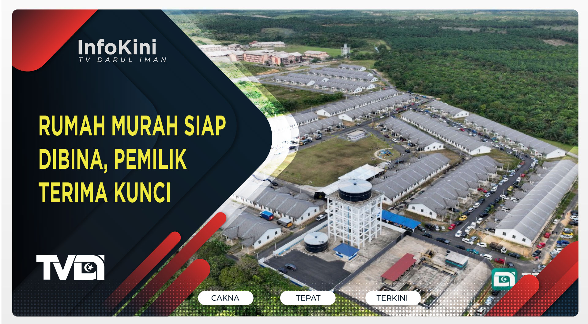 Rumah Murah Siap Dibina, Pemilik Terima Kunci