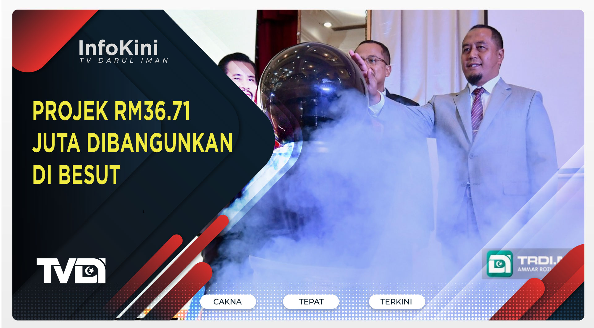 Projek RM36.71 Juta Dibangunkan di Besut