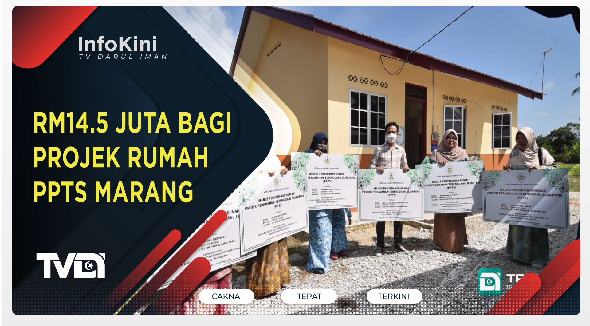 RM14.5 Juta Bagi Projek Rumah PPTS Marang